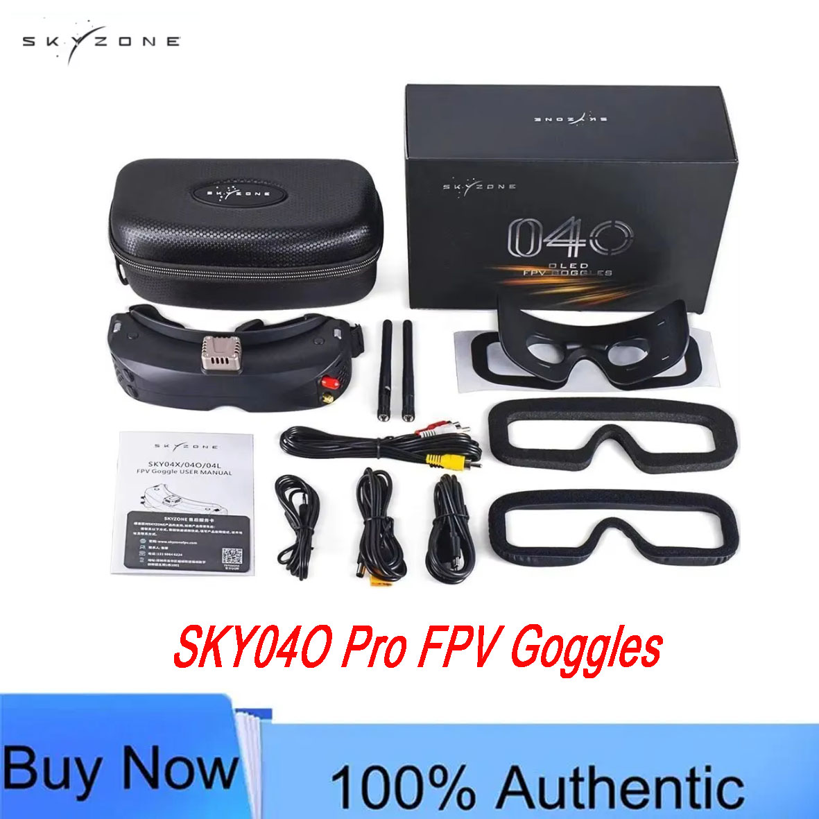 SKYZONE SKY04O Pro FPV Goggles - Skyzone Sky04O Pro Fpv Goggles 评论和价格